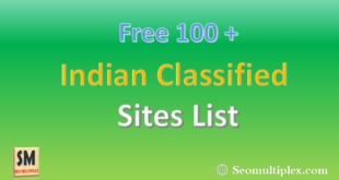 Free Classified websites list in India without Registration